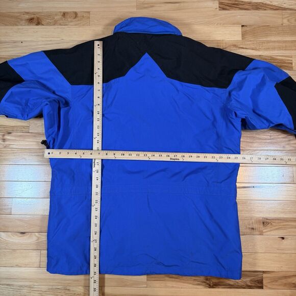 Columbia Titanium OMNI-TECH BREATHABLE SHELL WATERPROOF JACKET Sz L Men Blue - Picture 7 of 11